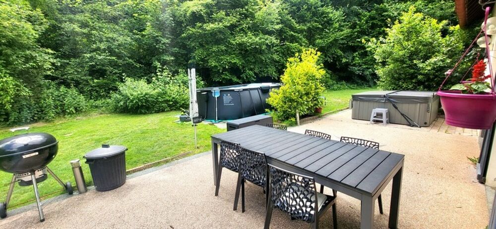 Vente Maison La Bouille : Jolie Maison 160 m²- 6 CH (J 2000 m²), avec terrasse 65 m², Gge triple et 5 PK ... Excellente Opportunité ! La bouille