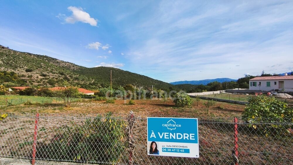 Vente Terrain Dpt Pyrénées Orientales (66), à vendre MOLITG LES BAINS terrain - Terrain de 1 000,00 m² Molitg les bains