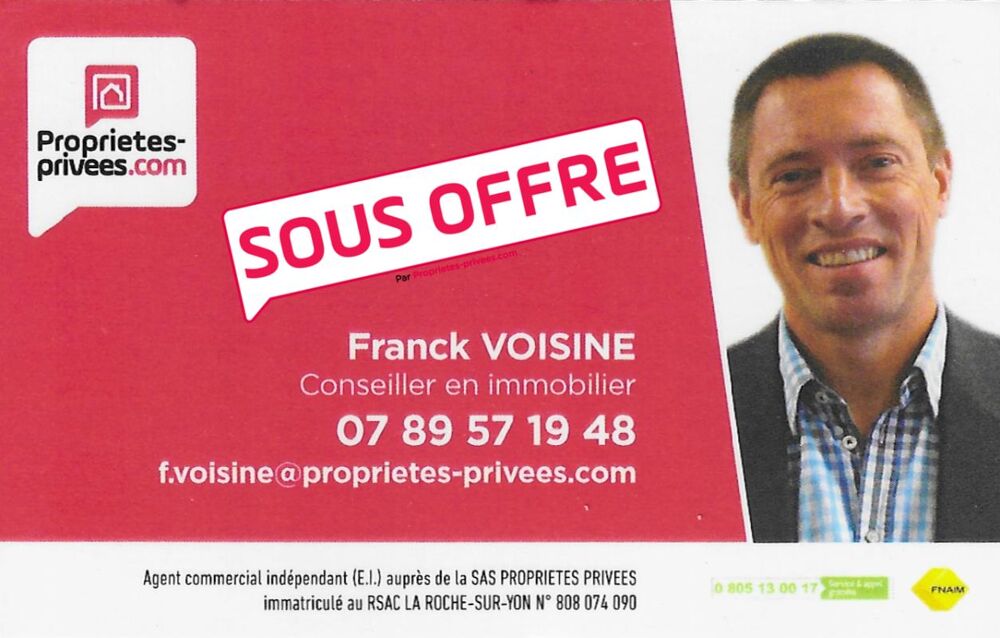 Vente Maison A VENDRE à Saint Paul en Pareds, maison de 145 m2 env avec 3 chambres sur une parcelle de 1015 m2 env Saint paul en pareds