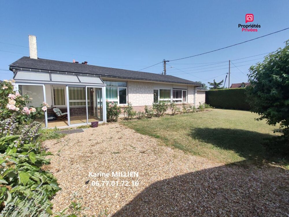 Vente Maison EZY SUR EURE 27530 Maison de PLAIN-PIED - 3 chambres - 2 garages - Appentis - Terrain - 175000  HAI Ezy sur eure