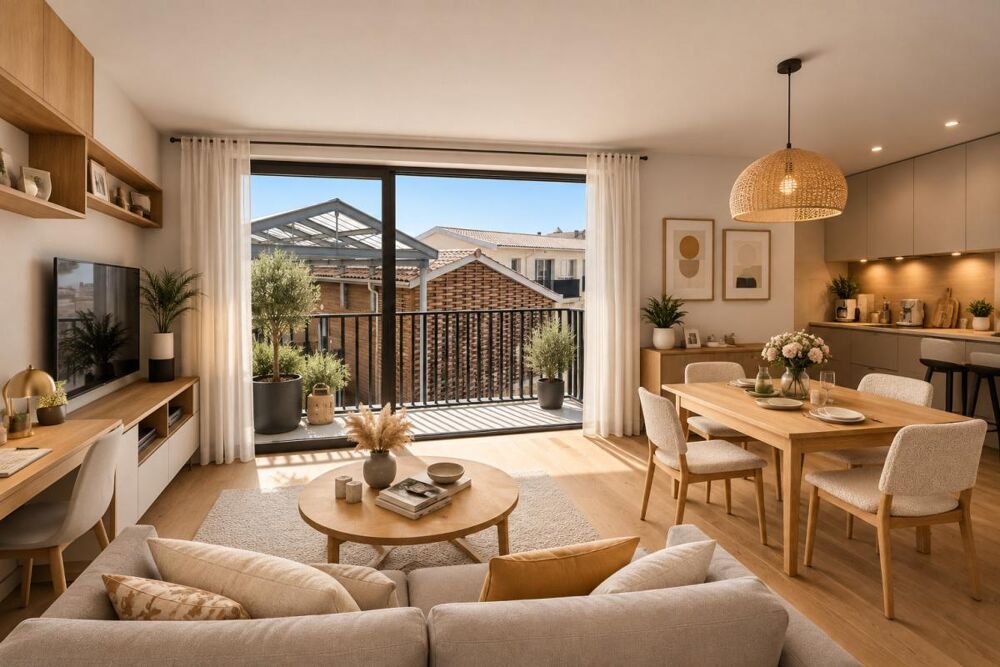 Vente Appartement T2 COEUR CHARTRONS - cuisine incluse - BALCON Bordeaux
