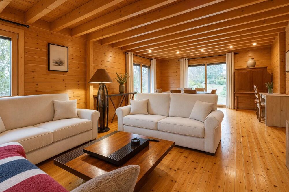 Maison bois moderne 158 m², Nançay