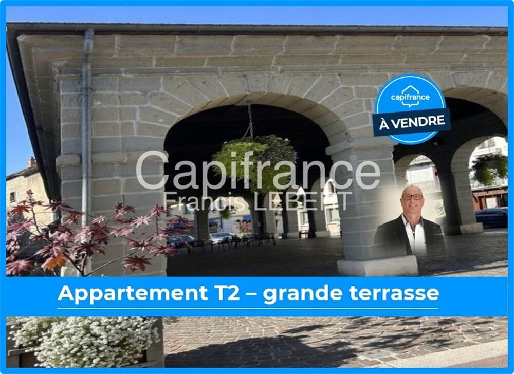 Appartement T2 à vendre centre RUMILLY - Axe ANNECY (74) / AIX LES BAINS (73)