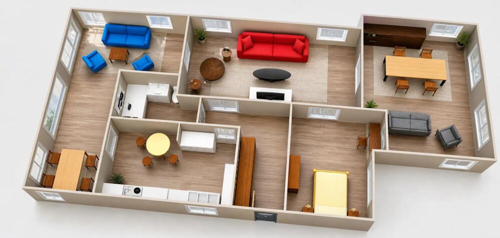 Maison de 8 pièces de 235 m² à Brunstatt-Didenheim