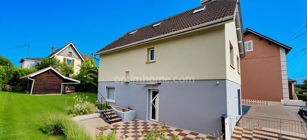 Vente Maison 90500 BEAUCOURT - MAISON 6 PIECES - 4 CHAMBRES + BUREAU - SOUS SOL COMPLET – TERRAIN CLOS Beaucourt