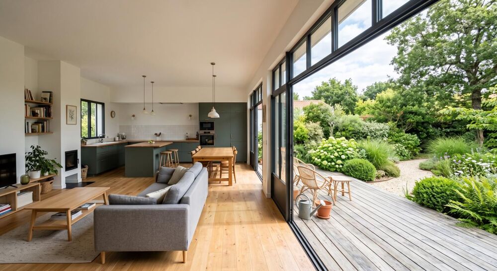 **Opportunité** Superbe maison PLAIN PIED de 4 chambres avec grand jardin + Garage et place de parking !