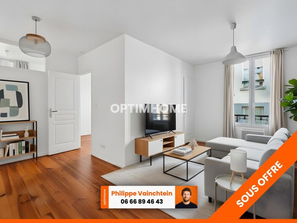 Vente Appartement Appartement à vendre 2 pièces SAINT OUEN SUR SEINE (93) Saint ouen sur seine