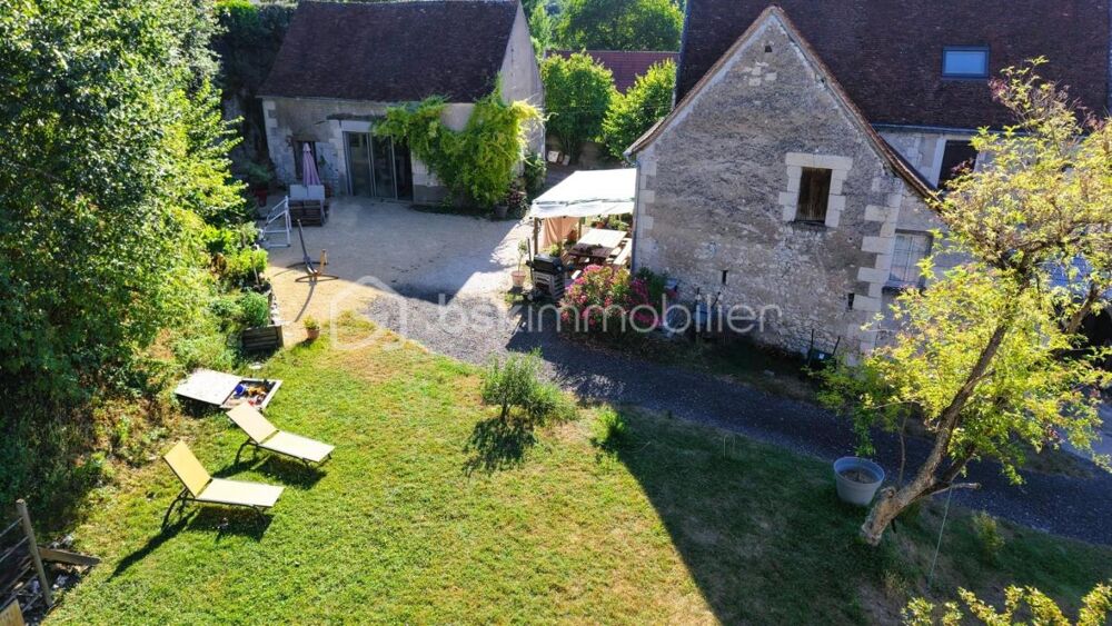 Vente Maison Grande maison de caractère 217 m² +  3 dépendances et terrain au bord de Indrois Azay sur indre