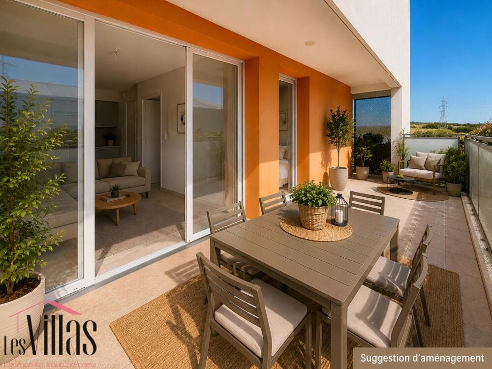 Vente Appartement Narbonne - T2 avec grande terrasse et 2 places de parking Narbonne
