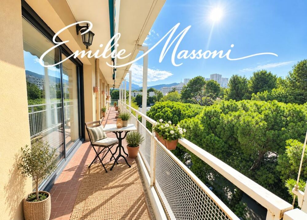 Vente Appartement Marseille 9e - Panouse / Cabot T4 106 m², balcons filants Marseille 9
