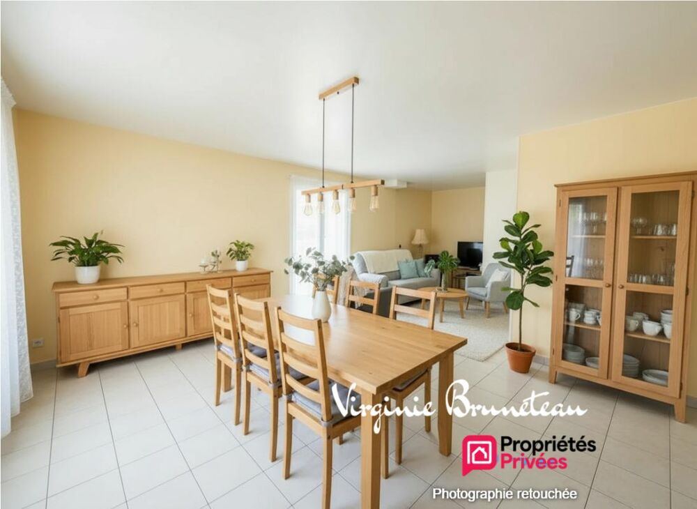 Plain-pied familial, PAC neuve, DPE B, à deux pas des commerces