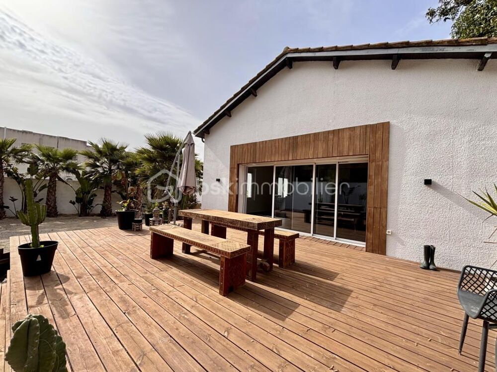Maison T4 de plein-pied avec piscine