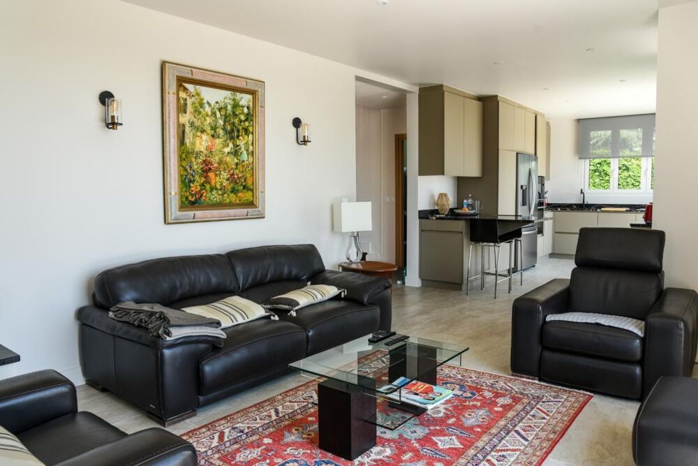 Maison contemporaine proche plages et commerces  Vue mer et campagne sur la Côte Fleurie