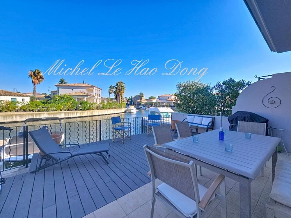 Vente Maison Superbe marina en triplex avec 03 chambres à AIGUES MORTES (30) Aigues mortes