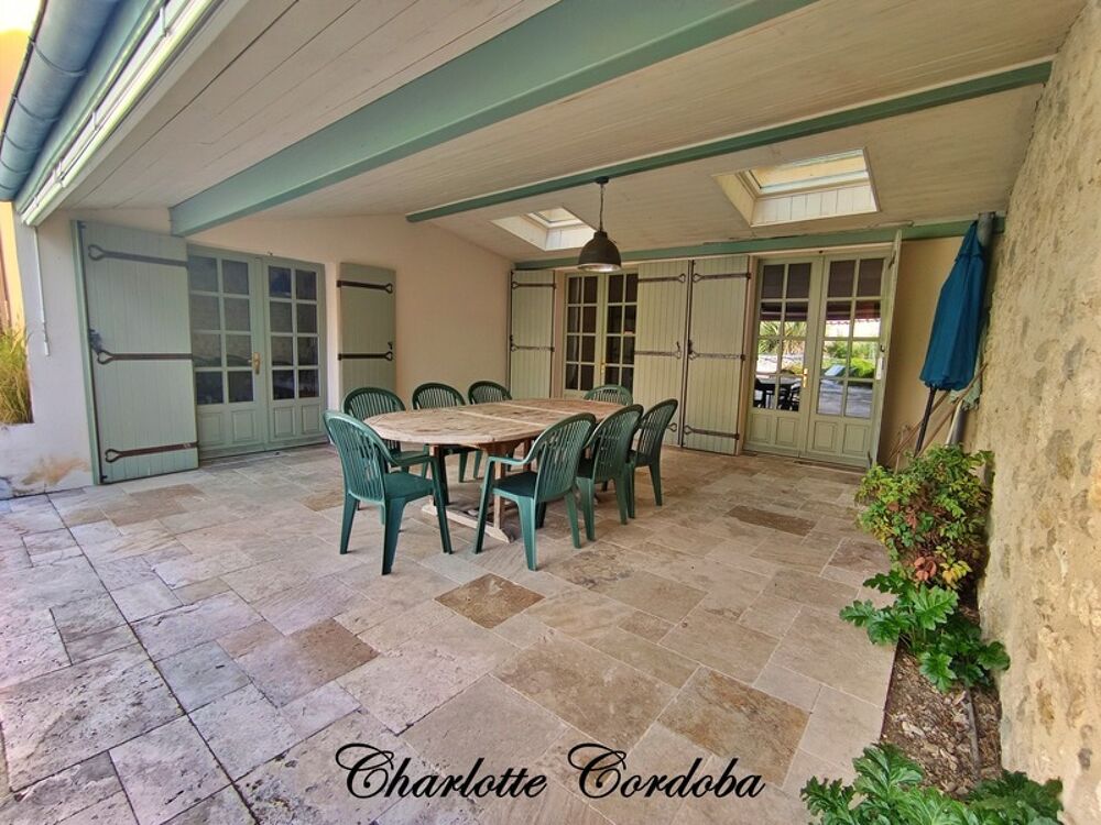 Demeure de caractère du XVIIIe siècle avec piscine, 5 suites et activité de chambres d'hôtes  Vianne