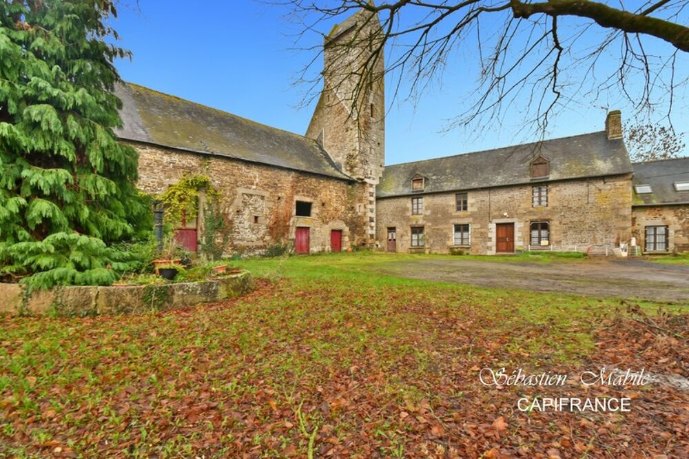 Propriete à vendre 10 pièces (35) LA BOUSSAC en Baie du Mont Saint Michel - 11 600 M² de terrain