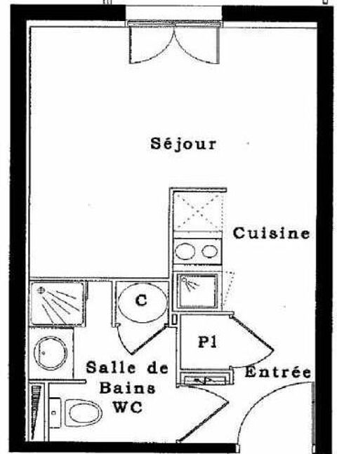   Studio de 22m2  louer sur Tarbes Appartement - 1 pice(s) - 22 m