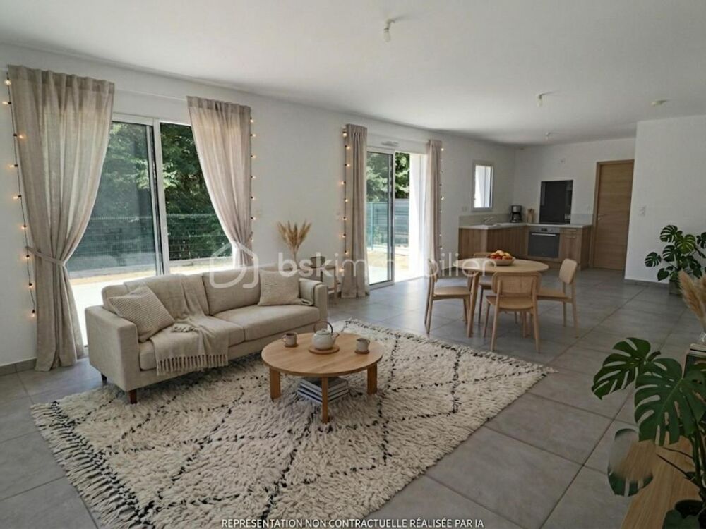Vente Maison Maison de plain-pied 97 m² – À deux pas du centre et des commodités Pontchateau