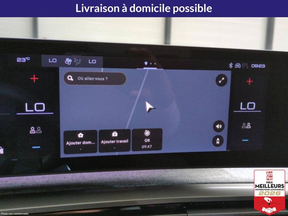 5008 HYBRID 145 BVA E-DCS6 7PL GT + PACK VISION 36 2026 occasion 78200 Buchelay