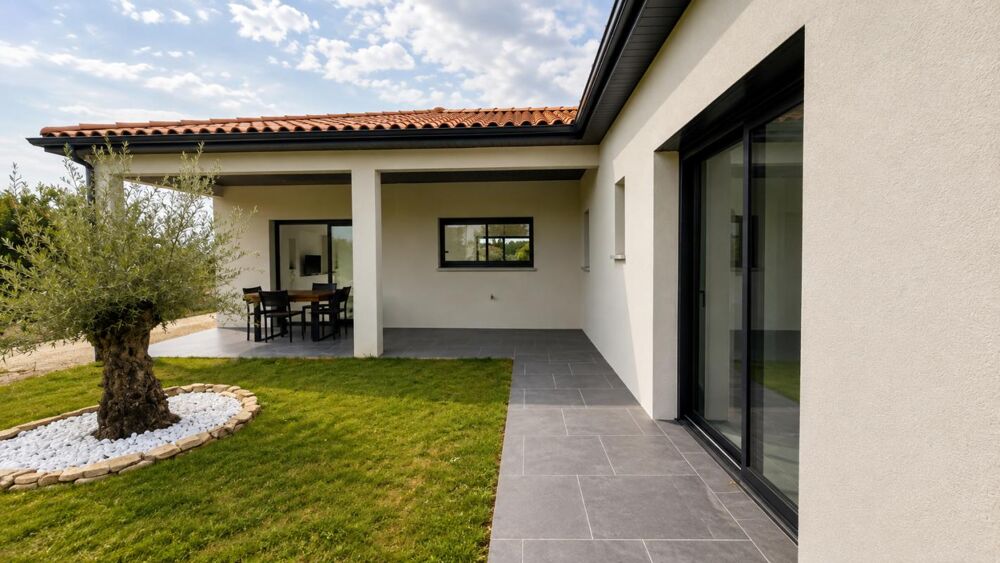 Maison contemporaine 4 pièces avec garage
