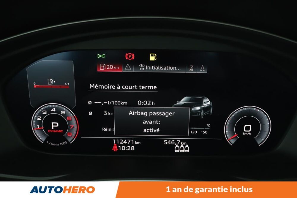 A5 40 TFSI S tronic 7 190 ch 2020 occasion 92130 Issy-les-Moulineaux