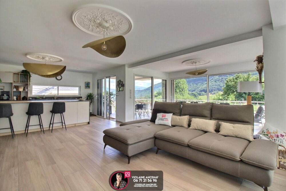 MONTAGNOLE, Villa contemporaine à 6mn de Chambéry