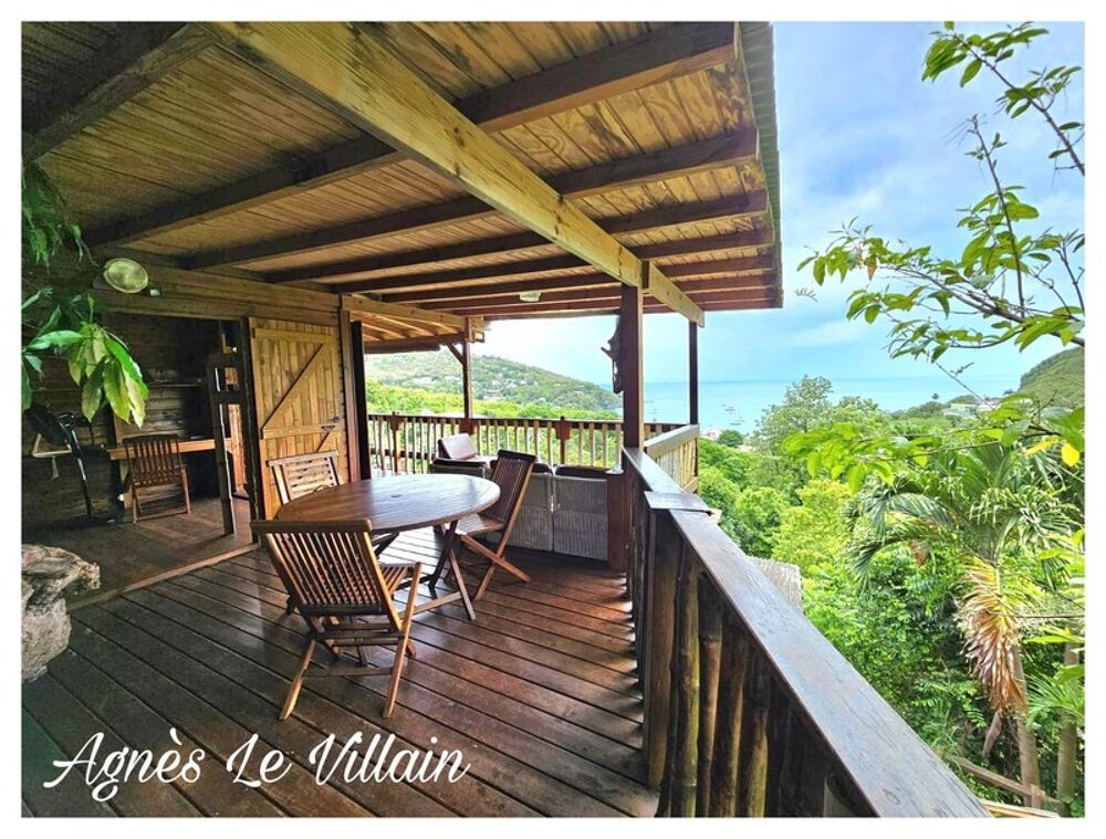 Vente Maison Propriété de 9 gites et 2 piscines Vue Mer Deshaies