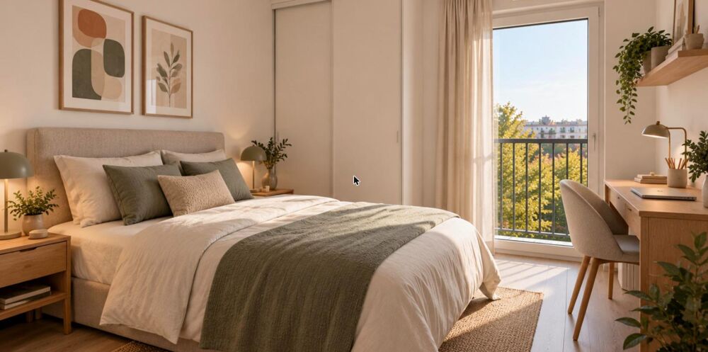 Vente Appartement SUPERBE 3 PIÈCES AU 6E ÉTAGE – MÉTRO 4 À 8 MIN À PIED – LOGGIA Bagneux