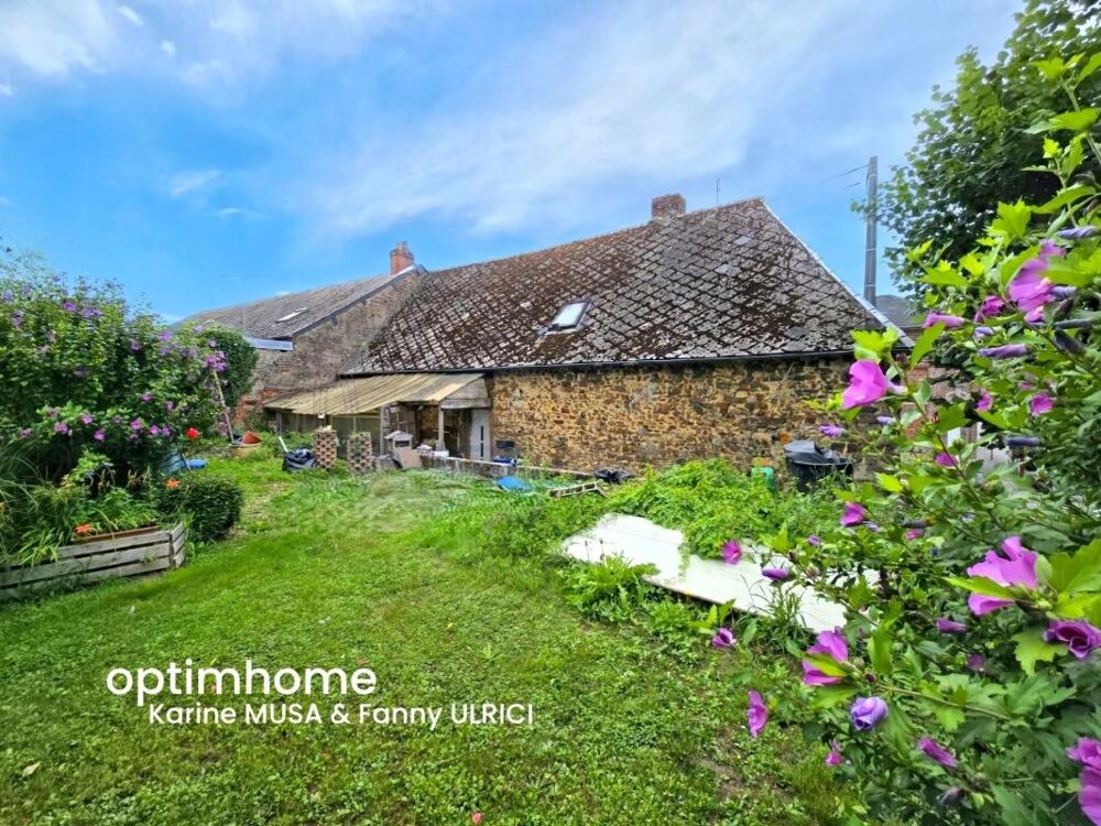HIRSON (02) - ? Vente maison semi-individuelle avec 3 chambres ??? et jardin ?