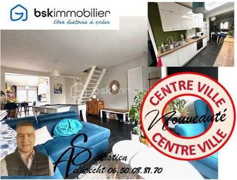   LESQUIN CENTRE - MAISON RENOVEE AVEC GOUT - JARDIN SUD OUEST Maison - 5 pi�ce(s) - 85 m�