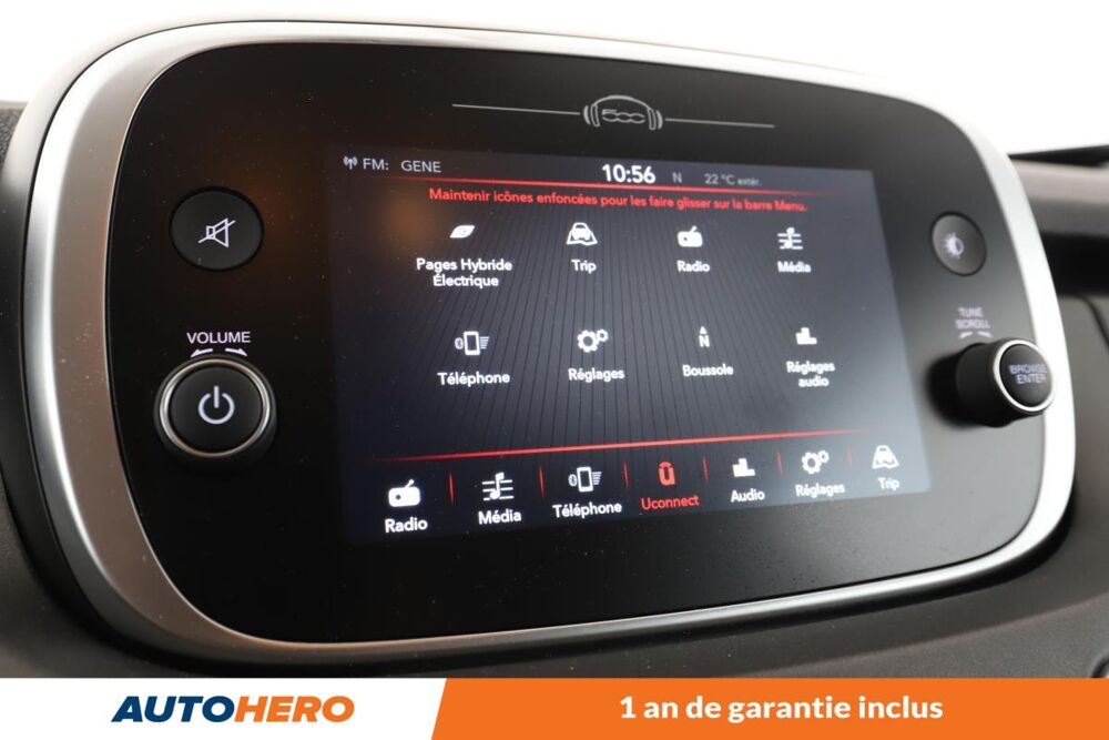 500 X 1.5 FireFly Hybrid DCT7 130 ch 2023 occasion 92130 Issy-les-Moulineaux
