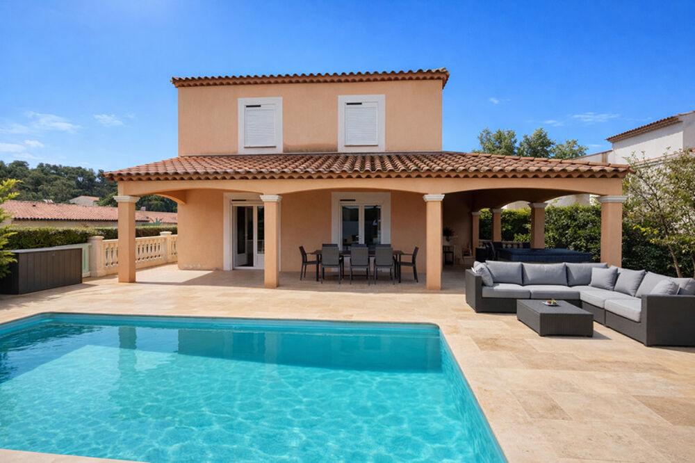 Vente Maison Villa familiale avec studio indépendant, piscine et jacuzzi – DPE B – Brignoles Les Censiès Brignoles
