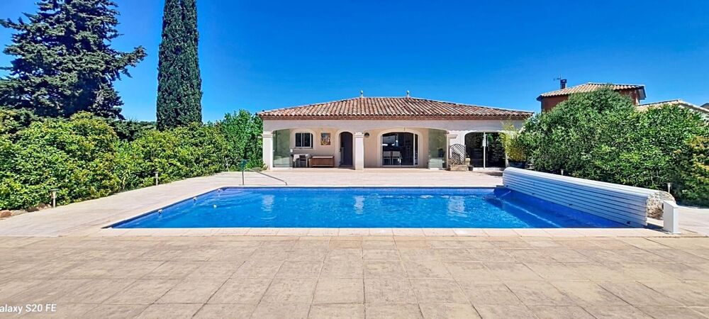Vente Villa Villa de 120m²+veranda de 15m², grand garage 73m², piscine/pool à house sur 1033 m² de terrain Magalas
