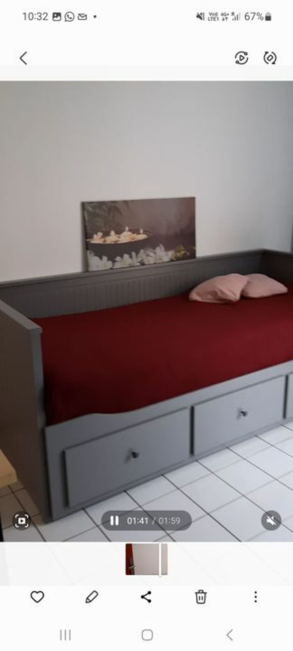 Location Appartement Studio de 22m2 à louer sur Laxou Laxou