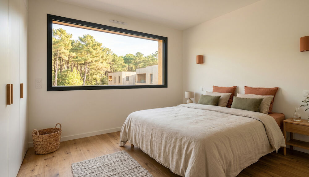 93 m² AU TOTAL  3 PIÈCES + BALCON + 2 PARKINGS