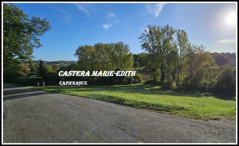 Vente Terrain Terrain  2514 m² avec source et plan d'eau 10MN d'Auch  PESSAN (32) Pessan