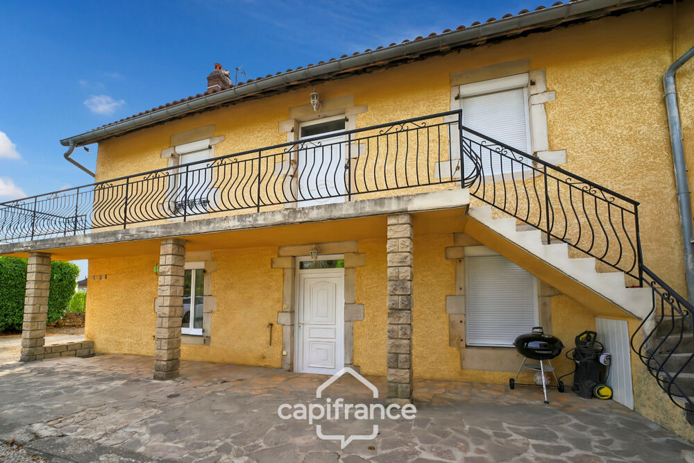 Vente Maison Maison de 190m² avec 2 logements indépendants - 4 chambres - terrain 1 220m² - vue Revermont Vincelles