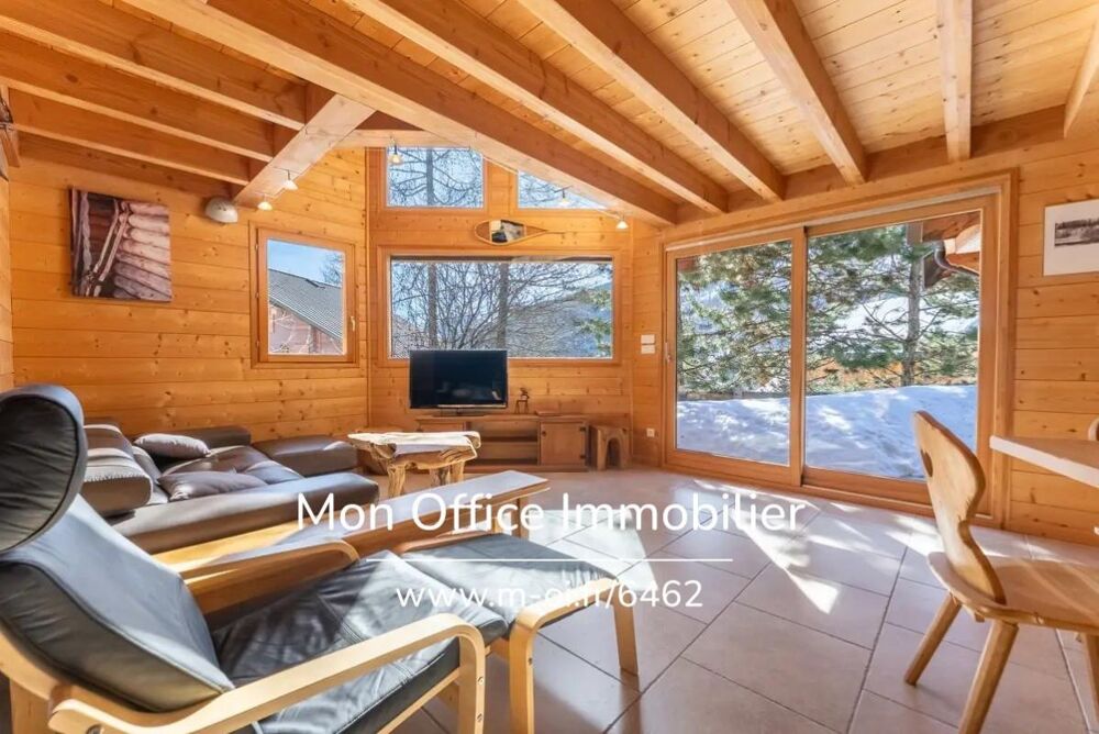 Référence : 6462-MBE. - Chalet Lombard Type 5 avec Sauna/Jacuzzi + Garage