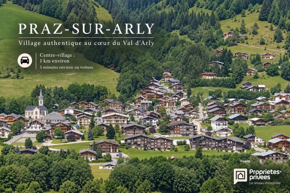 Vente Terrain Terrain Praz Sur Arly 888 m2 Praz sur arly