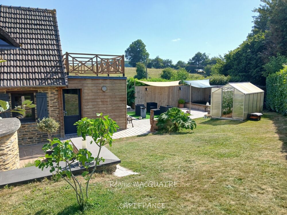 Elégante longère rénovée  116 m² env 3 chambres  Extérieurs raffinés - Rareté & coup de coeur  Secteur Villers-Bocage