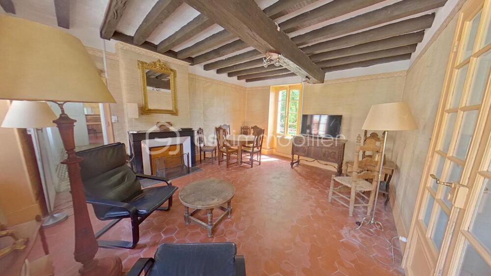 Maison de campagne de plain pied avec un charmant jardin