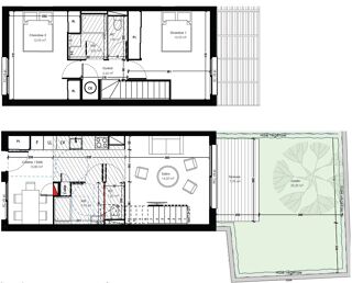  Maison à louer 3 pièces 70 m²