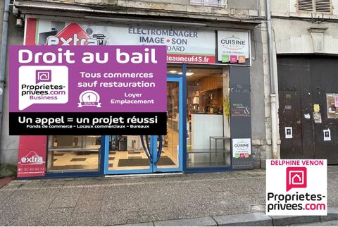 CHATEAUNEUF SUR LOIRE - CESSION DE BAIL, LOCAL COMMERCIAL 11000 45110 Chateauneuf sur loire