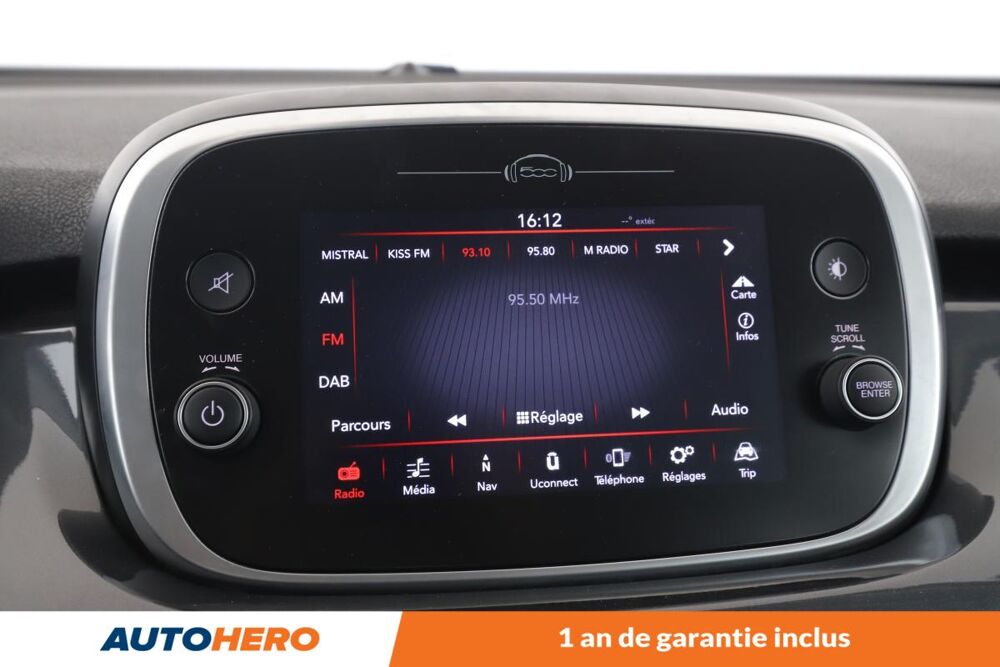 500 X 1.4 MultiAir Lounge 4x2 DCT 140 ch 2018 occasion 92130 Issy-les-Moulineaux