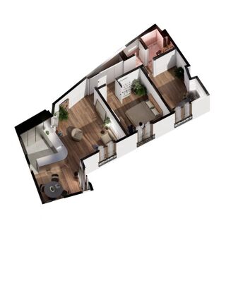  Appartement � vendre 3 pi�ces 62 m�