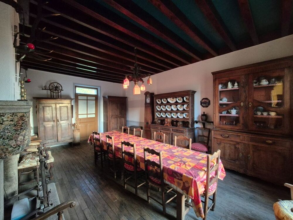 À vendre Manoir 8 pièces CREUSE CHÉNIERS (23)