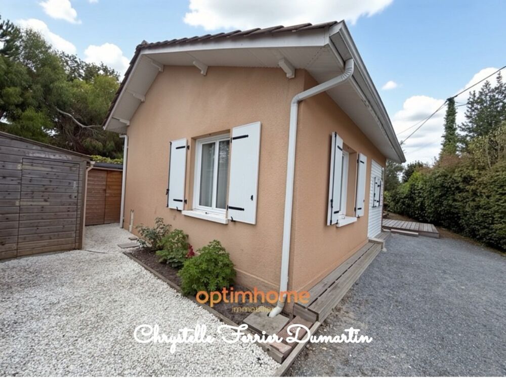 Maison individuelle avec jardin-2 chambres