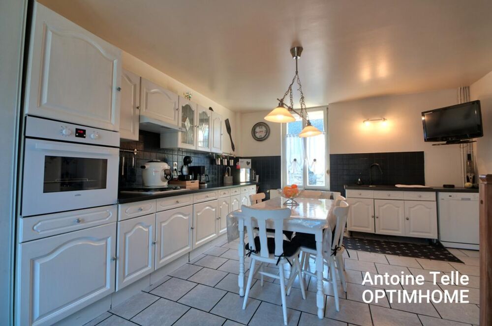 Vente Maison Montay 59360 - Maison semi-individuelle de 3 Chambres avec cour intérieur & jardin Montay