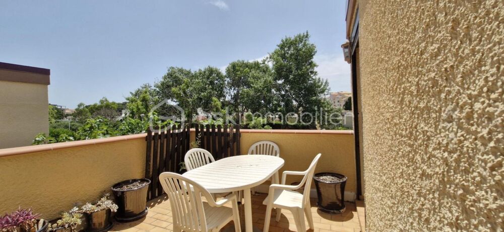 Ensemble Garage et Appartement T3 avec terrasse à deux pas de la plage et du port à Port Leucate !