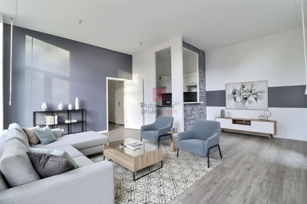 Sainte-Geneviève-des-Bois trois pièces en rez-de-jardin avec jardin et terrasses de 120 m2